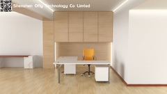 内側の角で,装飾のないLEDプロフィール