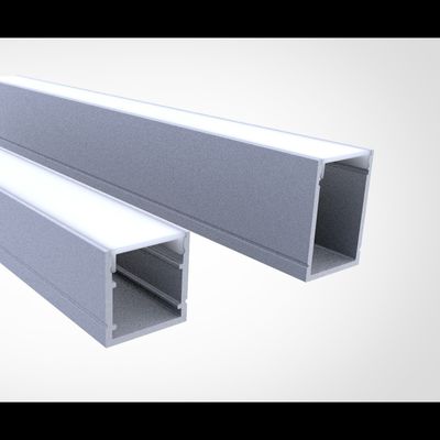 OEMの壁アルミニウムLEDの滑走路端燈チャネルは取付けられる20*20mmの表面の側面図を描く